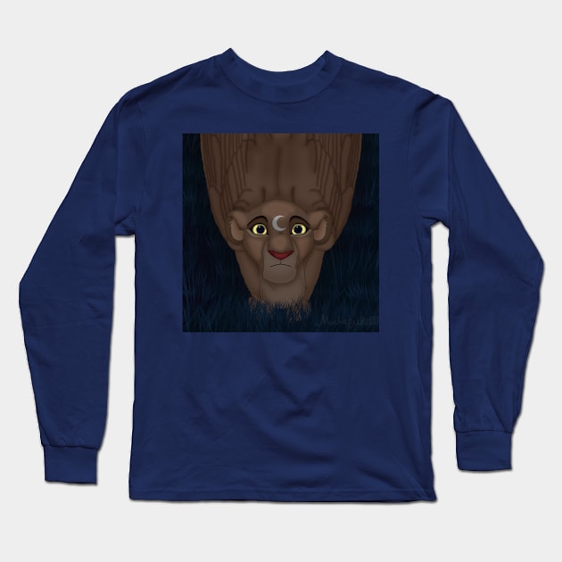 Waiting for the stars to speak... Long Sleeve T-Shirt by Magicalus